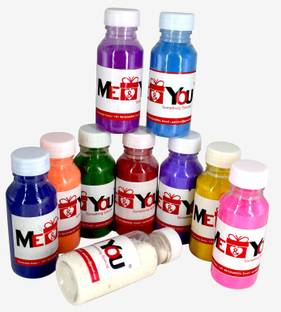 ME&YOU Pack of 10 Rangoli Powder