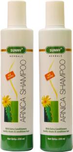 Sunny Herbals Arnica Shampoo with Extra Conditioner(Pack of 2)