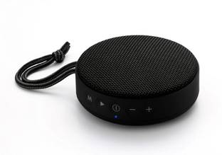 Portronics POR- 754 Sound Bun 6W Bluetooth Speaker with Mic, USB Port, Indicator Light, Micro SD Card Slot, AUX Mode (Black) 6 W Bluetooth Speaker
