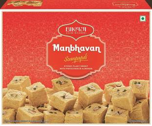 Bikaji Manbhavan Soan Papdi 900G Box