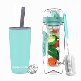 InstaCuppa 1000 ml Tritan, Plastic Bottle