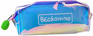 ShopNGift Holographic Pencil Pouch No Theme Art Polyester Pencil Box