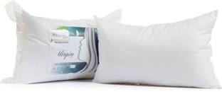 RECRON CERTIFIED Utopia Microfibre Solid Sleeping Pillow Pack of 2