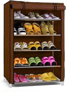 CMerchants CABINET 5LAYER Metal Collapsible Shoe Stand