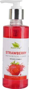 nature leaf Strawberry Daily Glow Facial Cleanser Face Wash
