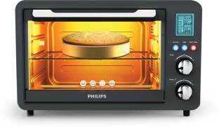 PHILIPS 25-Litre HD6975/00(882697500010 Oven Toaster Grill (OTG) with Motorised Rotisserie,Opti Temp T...