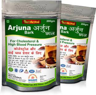 NutrActive Arjun Chaal bark - 400 gm