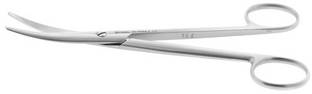momento Curved Scissor 4 Inch Curved And Angled Dissecting Scissors