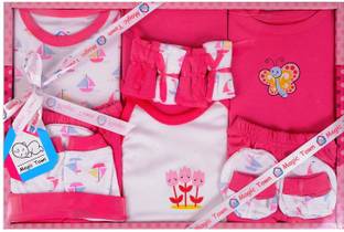 Magic Town Baby Gift Combo Set for Newborn - 13 Pieces (BLUE)