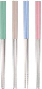 Iktu Chewing, Eating, Decorative Stainless Steel, Plastic Korean Chopstick