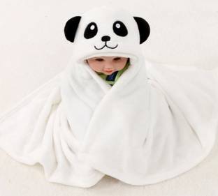 BRANDONN White Free Size Bath Robe