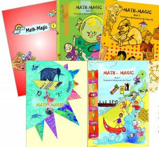 NCERT Mathematics Books Set Class 1 To 5 (English Medium - Binded Books)