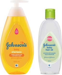 JOHNSON'S Baby No more Tears Shampoo with Hair oil