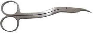 Universal STITCH CUTTING SCISSOR / 6 INCH / STAINLESS STEEL Curved And Angled Dissecting Scissors