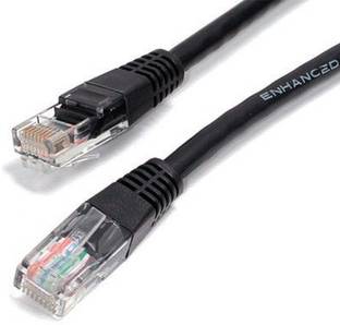 RIVER FOX Patch Cable 1 m Cat5e Patch Ethernet RJ45 LAN Cable PACK OF 2