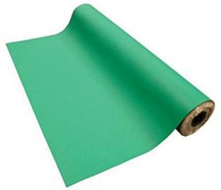 sky enterprise shop Table Mat Green 2 Layer Thickness 2mm Size (2ftx3ft) Ironing Mat