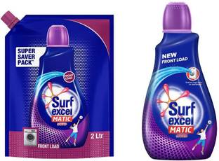 Surf excel Matic Front Load Liquid Detergent with 500 ml with Fresh Liquid Detergent