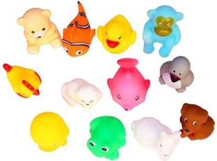 Noxxi Baby Swimming 12 Pcs Sounding 0ath Bath Toy Bath Toy