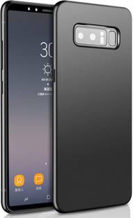 vmt stock Back Cover for Samsung Galaxy Note 8 [Matte Black] 360 Degree Coverage