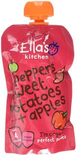 Ellas Kitchen Kitchen Red Peppers Sweet Potatoes & Apples - 120g Cereal