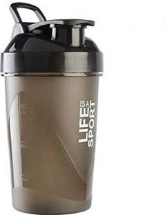 JMO27Deals Nutrition Protein Shaker Bottle & Mixer Ball  400 ml Shaker