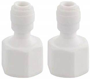 OPZET INDIA 2 Pcs RO Female Direct Valve Straight Connector – 1/2? Female Hose Connector