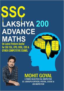 SSC LAKSHYA 200 Advanced Maths - Mohit Goyal