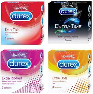 DUREX CLASSiCS Combo (3s x 4 = 12 Condoms) Condom