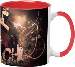 Ashvah Itachi Uchiha Narruto -3227-Red Ceramic Coffee Mug