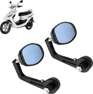 DvineAutoFashionZ Manual Rear View Mirror, Dual Mirror, Driver Side For Universal For Bike Universal For Bike