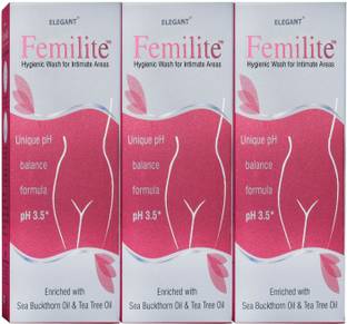 Elegant Femilite Hygienic Wash For Intimate Areas Intimate Wash