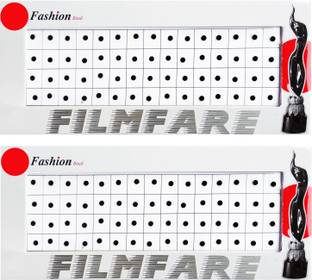 HD Fashion Smallest Size Rare Collection Black Forehead Bindi Forehead Black Bindis