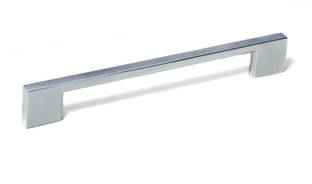 GS Gujarat Chrome Finishing Stainless Steel Kitchen Cabinet Handles, Pull Handle, Furniture Handle, Door and Drawer Handles for Home and Furniture Improvement, 4'' Inch, (Pack of 6) Stainless Steel Cabinet/Drawer Handle