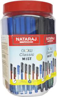 NATARAJ 100 GLOW CLASSIC MIST PEN(JAR) Ball Pen
