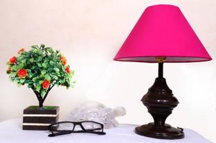 CANDELA Conical Shade Table Lamp (Pink) Table Lamp