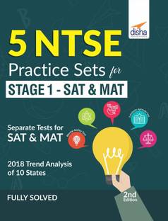 5 NTSE Practice Sets for Stage 1 - SAT & MAT 2nd Edition