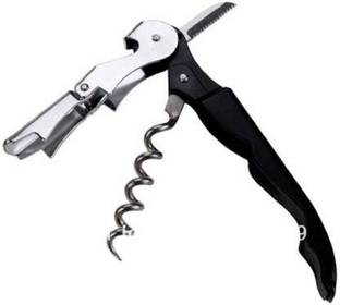 Protos India.Net Stainless Steel Bottle Opener Corkscrew Wine Opener Can Opener Bottle Opener Corkscrew Wine Opener Can Opener Bottle Opener Set