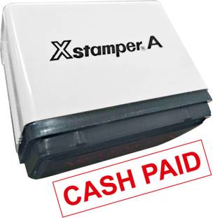 Xstamper CASH PAID STAMP SELF INKING