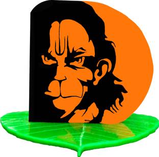 Unique Utilities God Hanuman Car Dashboard Idol Decorative Showpiece  -  6.35 cm