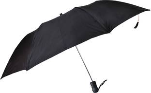 Fendo 2 Fold Auto Open Black Umbrella