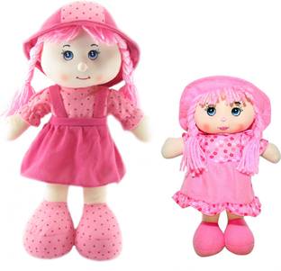 Tickles Cute Soft Plush Mother and Daughter Smiling Doll