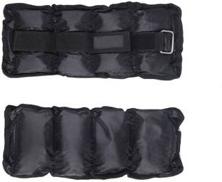 Leosportz (1 pair) 0.5Kg each universal running & Jogging Ankle weights Black Ankle & Wrist Weight