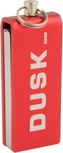 Dusk USB Flash Drive External Data Storage Cruzer Blade 32 GB Pen Drive Compatible with Laptop, Audio Player, Gaming Console, Tablet, Desktop Computer, Television, Mobile, Netbook USB 2.0 Metal Case