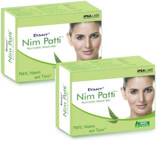 Eraser Nim Patti Ayurvedic Neem Bar (Pack of 2)