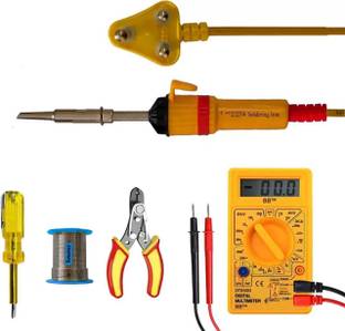 Coin Master Advanced Electric Soldering Iron with Multimeter combo 25 W Simple