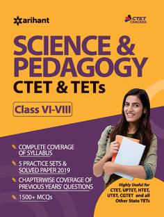 Ctet & Tets for Class 6 to 8 Science & Pedagogy 2019