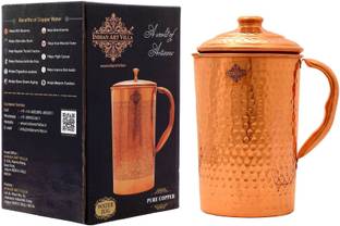 IndianArtVilla 1.3 L Copper Water Jug