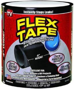 yogi Flex Tape 4"x5' Black Adhesive