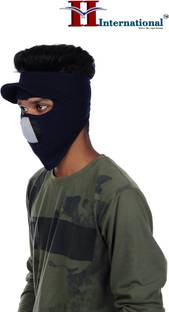 H International Blue Bike Face Mask for Men & Women