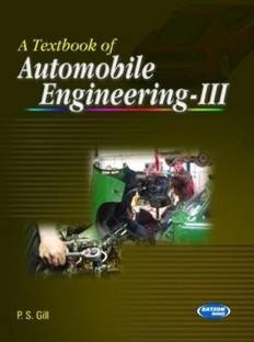 Textbook of Automobile Engineering-III,a